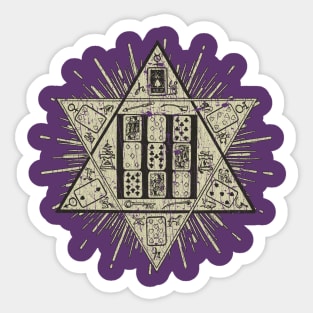 The Mystic Star Tarot 1893 Sticker